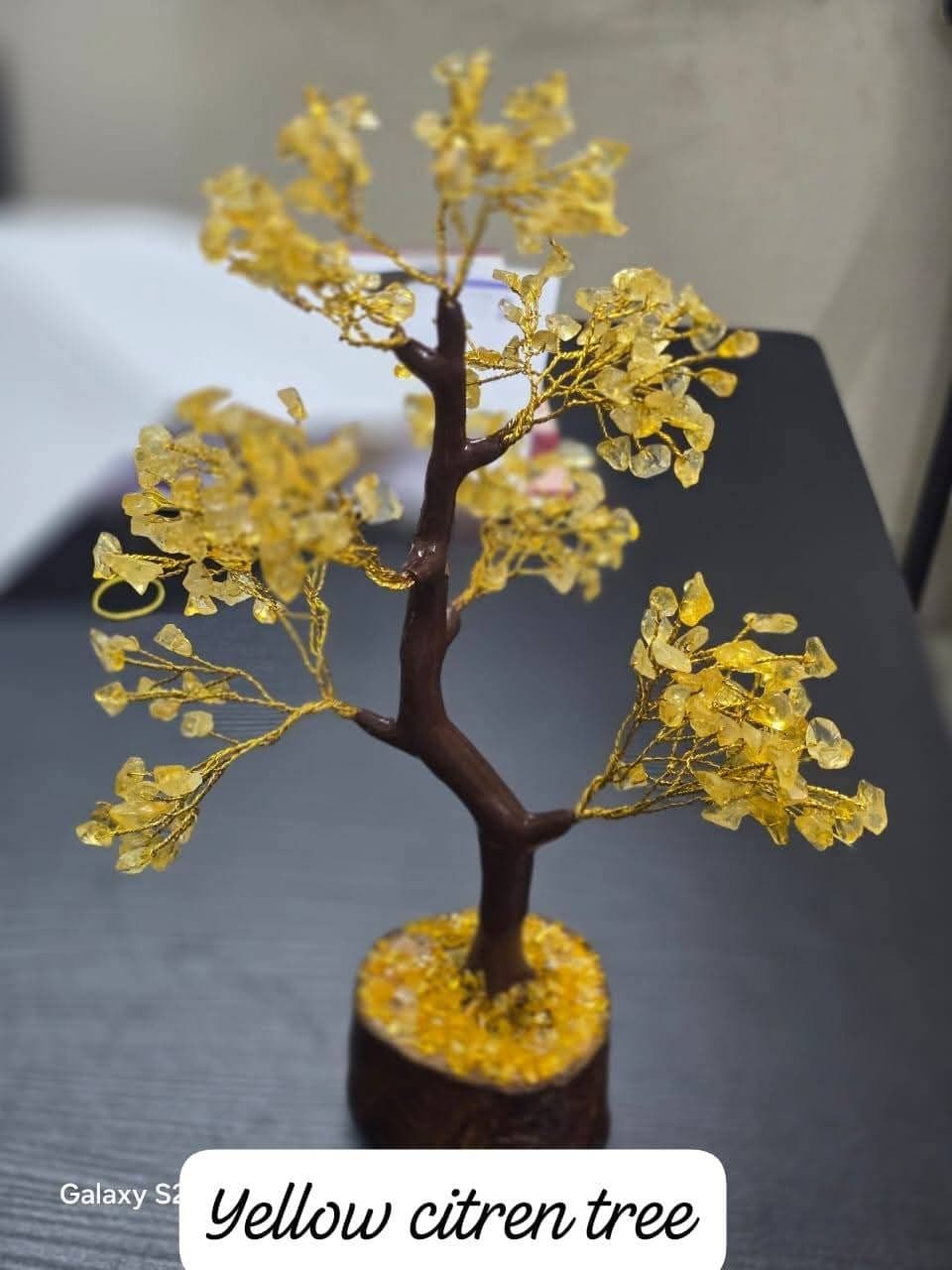 Yellow Citrine Tree