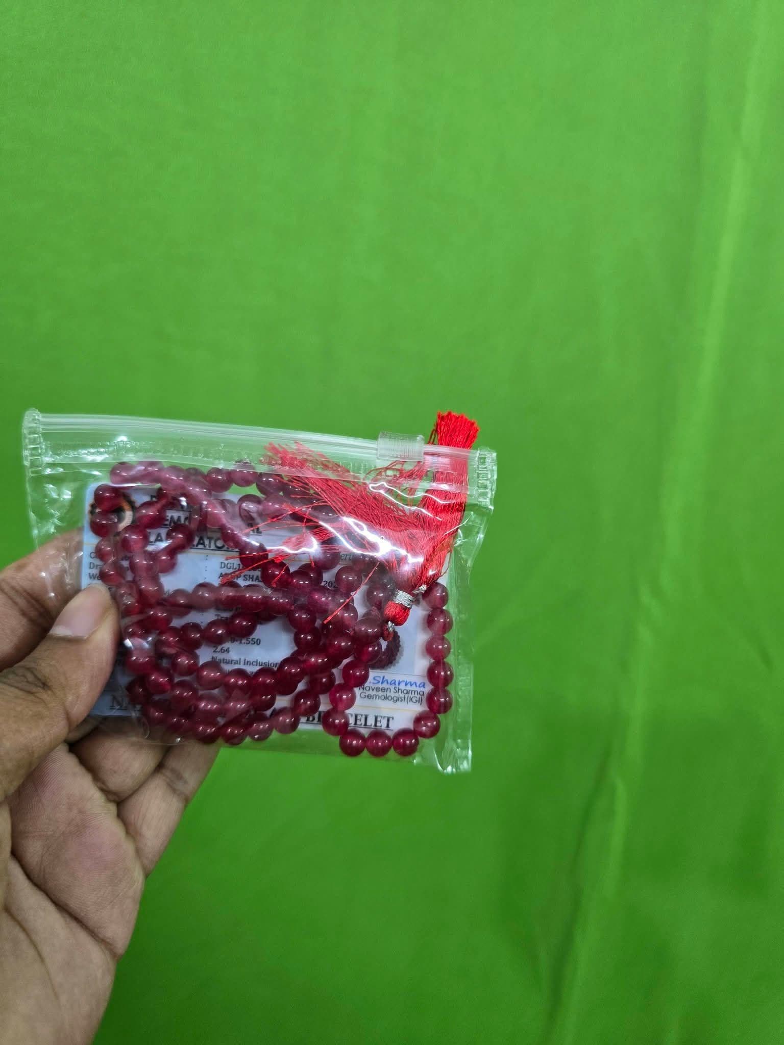 Red Aqeeq Stone Pendant