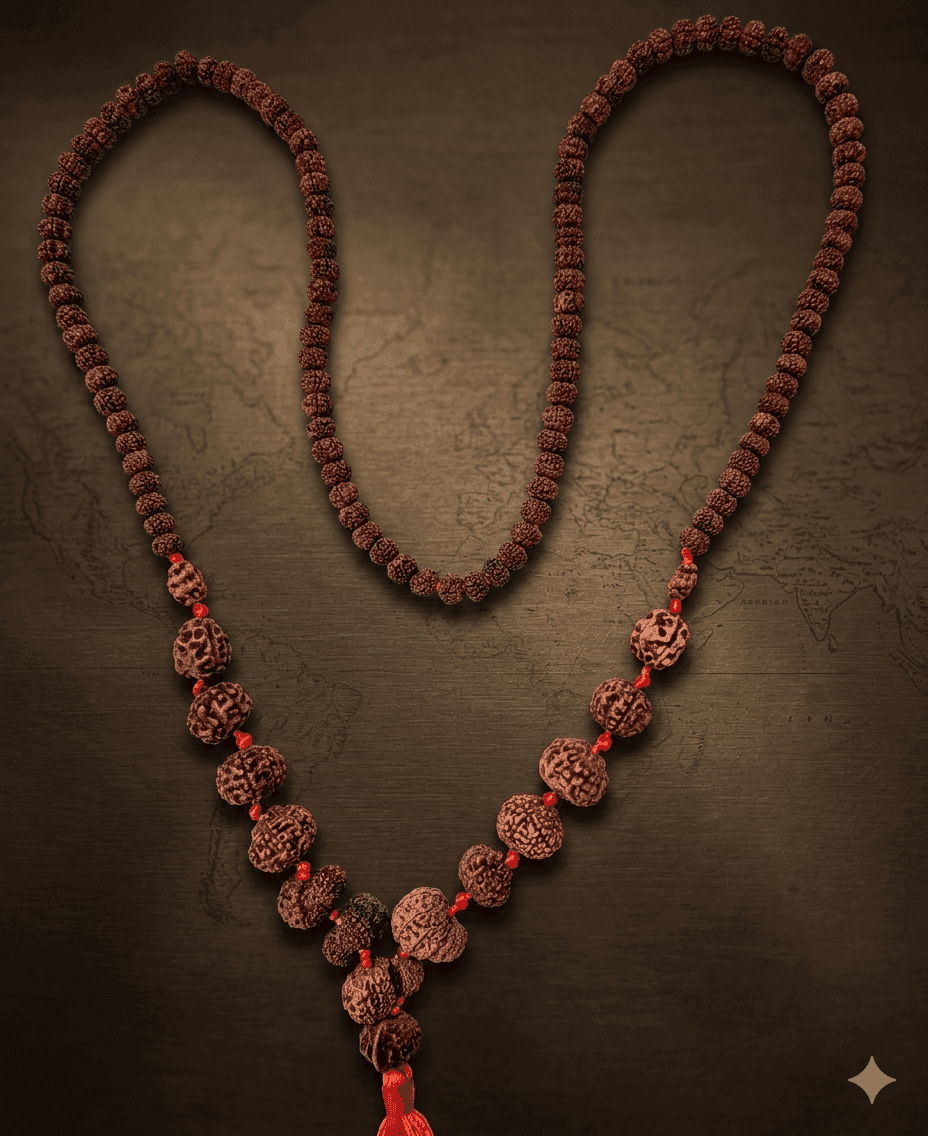 Rudrakhs Mala 1-14 mukhi & Ganesh rudrkahs