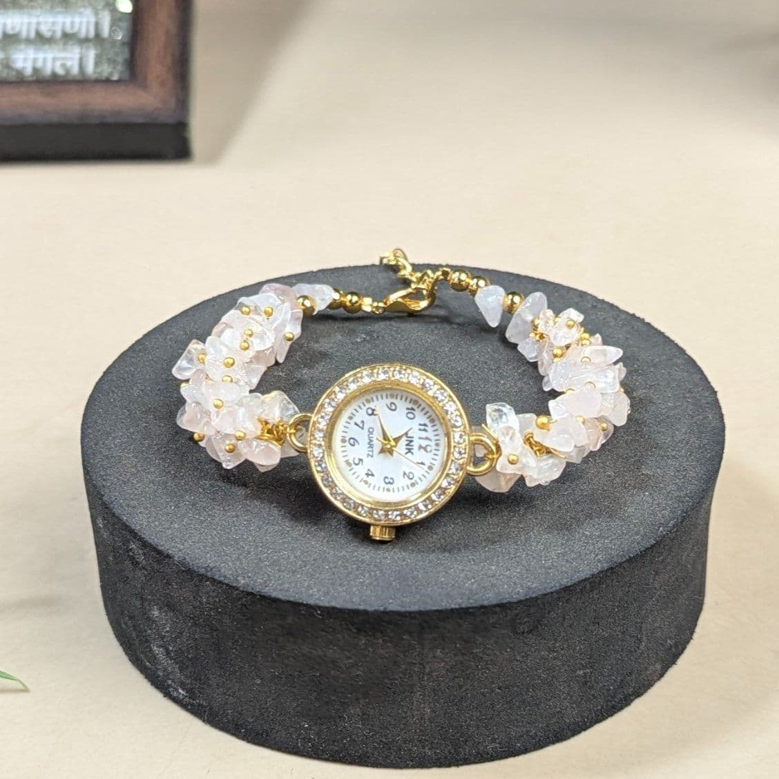 White Quartz Bracelet Watch
